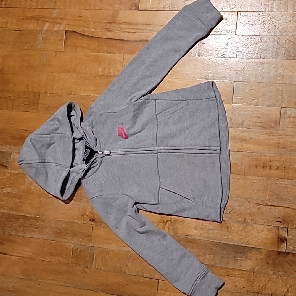 Toddler girl's Nike zip-up hoodie